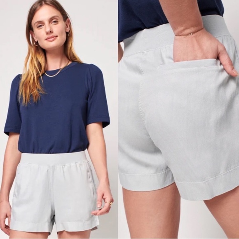 Faherty Arlie‎ Day Shorts 4” Stone Grey